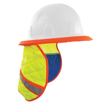 Global Glove Bullhead Safety Neck Shade/Shield GLO-CNS2, Yellow ...