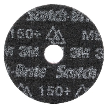 3M Scotch-Brite Non-Woven Precision Shaped Ceramic Surface Conditioning Disc - Center Hole Attachment - 4-1/2 in Diameter - 7/8 in Center Hole - 67230