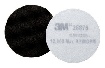 3M Finesse-it 28873 Foam Flat Face Buffing Pad - 3 1/2 in Dia