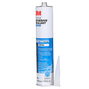 3M 5200 Marine Adhesive/Sealant White Paste 295 ml Cartridge - 09499