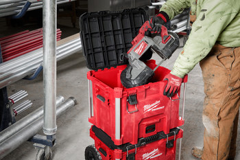 Milwaukee PACKOUT Red/Black XL Tool Box - 16.25 in Length - 22 in Wide - 48-22-8429