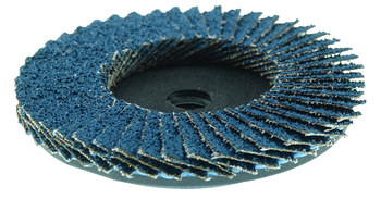 Weiler Bobcat Type 27 Flap Disc 50912 - Zirconium - 3 in - 36 - Very Coarse