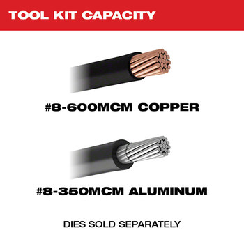 Milwaukee M18 FORCE LOGIC 2679-22 MCM Crimper - 13.3 in - 33948