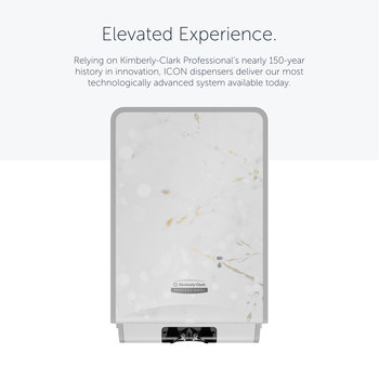 Kimberly-Clark Professional ICON 58734 Automatic Soap and Sanitizer Dispenser - Motion Sensor - White