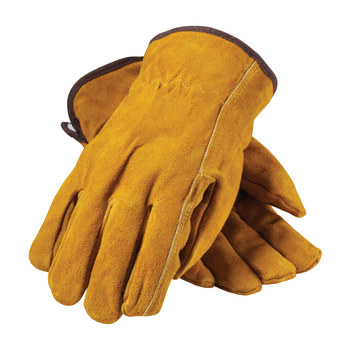 Picture of PIP 77-238 Tan XL Split Cowhide Leather Driver's Gloves (Main product image)
