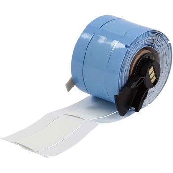 Picture of Brady PermaSleeve White Polyolefin Thermal Transfer M6-375-2-342-WT-R Heat Shrink Wire & Cable Labels (Main product image)