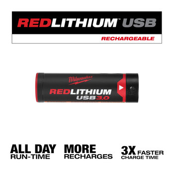 Milwaukee REDLITHIUM USB3.0 Battery 48-11-2131 - 3.0 Ah