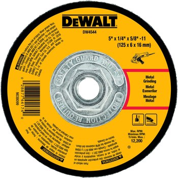 Dewalt Cutting Wheel 41740 Type 27 Depressed Center 5 in