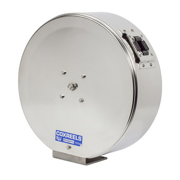 Picture of Coxreels ENML-N-335-SS EN-SS Series 35 ft Electro-polished Stainless Steel Stainless Steel Hose Reel (Main product image)