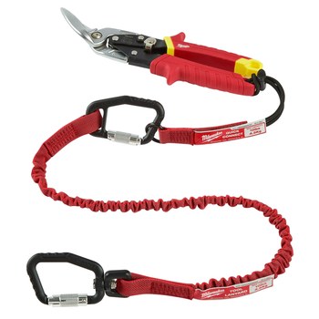 Milwaukee Quick-Connect Accessory 48-22-8823, 0.6 in x 11.25 in, Nylon/Rubber, Red/Black - 50569
