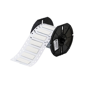 Picture of Brady White Polyolefin Thermal Transfer B33-375-2-342 Die-Cut Thermal Transfer Printer Sleeve (Main product image)