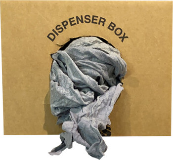 Picture of Spilfyter WR6200W-50 Z-Rags Gray Cotton 50 lb T-Shirt Rags (Main product image)