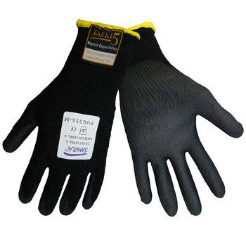 Picture of Global Glove Samurai PUG555 Black Large Taeki 5 Cut-Resistant Gloves (Main product image)