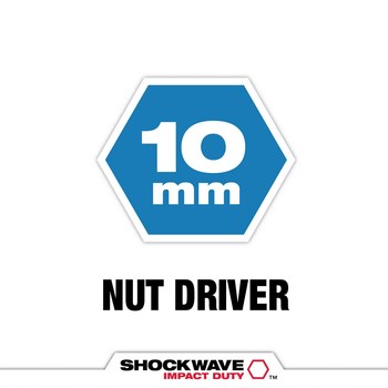Milwaukee SHOCKWAVE Impact Duty Hex 49-66-0710 Nut Driver - 33179
