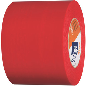 Shurtape PE 333 Serrated Red Masking Tape - 96 mm Width x 55 m Length