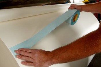 3M R3379 Blue Splicing & Core Starting Tape - 75 mm Width x 55 m Length - 7.5 mil Thick - 69072