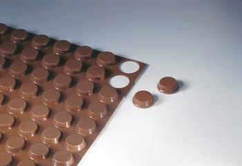 3M Bumpon SJ5012 Brown Bumper/Spacer Pad - Cylindrical Shaped Bumper - 0.5 in Width - 0.14 in Height - 18439