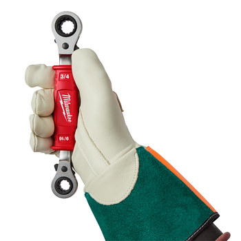 Milwaukee 48-22-9212 Lineman's Ratcheting Wrench - Steel