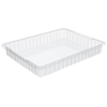 Picture of Akro-Mils 33223SCLAR Akro-Grid 0.47 ft, 3.5 gal 30 lb Clear Industrial Grade Polymer Dividable Grid Container (Main product image)