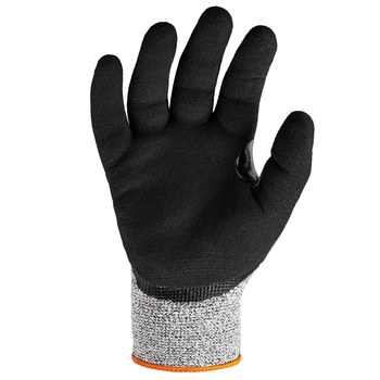 Ergodyne ProFlex 7031 Gray Large Cut-Resistant Gloves - ANSI A3 Cut Resistance - Nitrile Palm & Fingers Coating - 17984