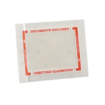 3M Scotchpad 830CP Clear on Orange Polypropylene Label Protective Pouch Tape Pad - 5 in Width - 6 in Height - 6 in Length - 021200-73098