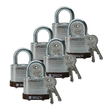 Picture of Brady - 102696 Keyed & Safety Padlock (Main product image)
