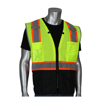 PIP High-Visibility Vest 302-0650D 302-0650D-LY/3X - Size 3XL - Lime Yellow - 22501