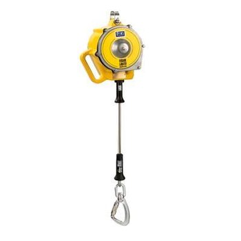 DBI-SALA Sealed Tension Limiter Yellow Rescue Descent Device - 23 ft Length - 840779-07397
