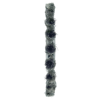 Weiler 08075 Wheel Brush - 6 in Dia - Knotted - Standard Twist Steel Bristle