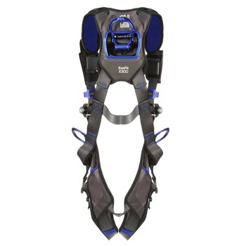 DBI-SALA ExoFit X300 Climbing, Positioning Body Harness 70007420154, Size Large, Gray - 16473