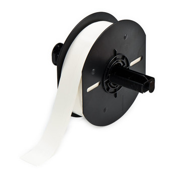 Picture of Brady White Indoor Vinyl Thermal Transfer B33C-240-498 Continuous Thermal Transfer Printer Label Roll (Main product image)