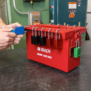 Brady Velocity Safety Padlock Lockout Tagout 177300 - 63130