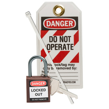 Picture of Brady Brown Lockout/Tagout Kit (Main product image)