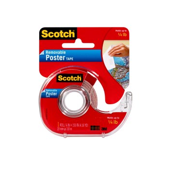 Pack-n-Tape  3M 238 Scotch Removable Double Sided Tape, 3/4 in x