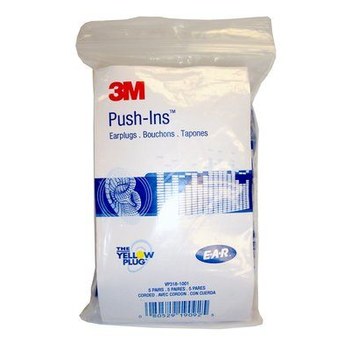 3M E-A-R Push-Ins Ear Plugs 19092 - Size Universal