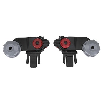 Jackson Safety HHIS Hard Hat Adapter 38423 - Size Fit-All - Black/Red - 61062