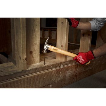 Milwaukee Forged Steel Framing Hammer 48-22-9519 - Axe Handle - 19 oz Head