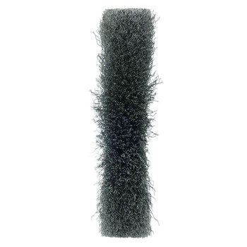 Weiler 06100 Wheel Brush - 8 in Dia - Crimped Steel Bristle