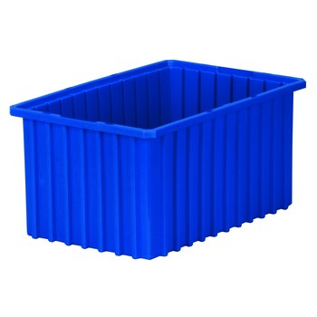 Picture of Akro-Mils 33168 Akro-Grid 0.59 ft, 4.4 gal 40 lb Blue Industrial Grade Polymer Dividable Grid Container (Main product image)
