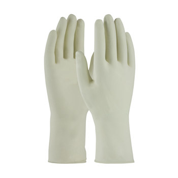 Picture of PIP 100-3201PF Tan 7 Latex Powder Free Disposable Gloves (Main product image)