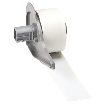 Picture of Brady Yellow Indoor / Outdoor Vinyl Thermal Transfer M71C-2000-595-YL Continuous Thermal Transfer Printer Label Roll (Main product image)
