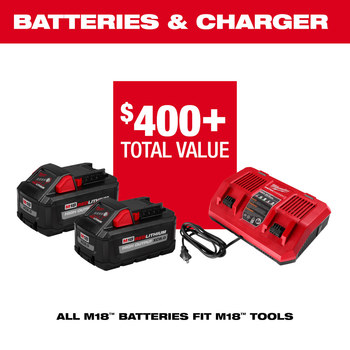 Milwaukee M18 FUEL Electric String Trimmer Kit 3006-22 - 16.40 lb - 0.08 in/0.095 in/0.105 in Line Diameter - 17 in Cut Diameter