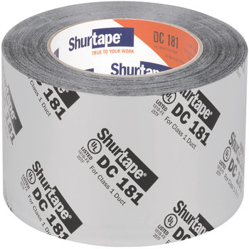 Shurtape DC 181 Metallic Duct Tape - 72 mm Width x 110 m Length - 2.7 mil Thick - SHURTAPE 207113