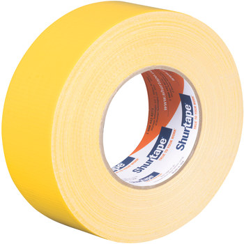 Shurtape PC 618 Yellow Duct Tape - 48 mm Width x 55 m Length - 10 mil Thick - SHURTAPE 203680