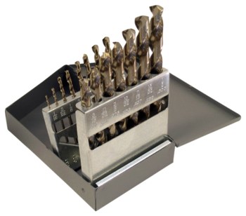 Picture of Chicago-Latrobe 550ASP 135° Right Hand Cut M42 High-Speed Steel - 8% Cobalt Heavy-Duty Jobber Drill 47795 (Main product image)