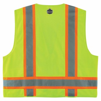 Ergodyne Glowear High-Visibility Vest 8248Z 24075 - Size Large/XL - High-Visibility Lime