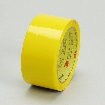 3M Scotch 373 Yellow Box Sealing Tape - 72 mm Width x 914 m Length - 2.5 mil Thick - 53790
