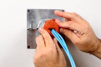 3M DT100 Fire Barrier Putty Sleeve Kit 18809, Galvanized Steel, 1 in x 12 in