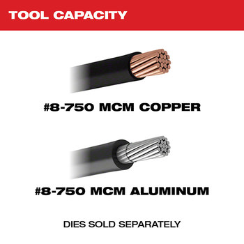 Milwaukee M18 FORCE LOGIC 2779-22 MCM Crimper - 16 in - 47378