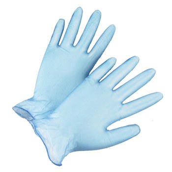 Picture of West Chester Posishield 2710 Blue 2XL Vinyl Powdered Disposable Gloves (Main product image)